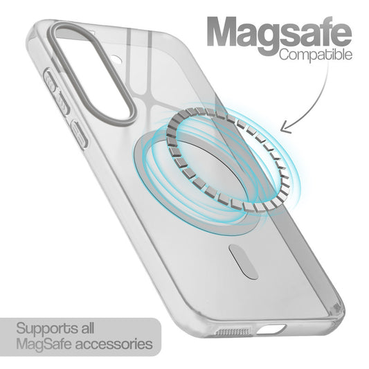 Anti-Yellow Scratch Resistant Case Support Wireless Charging Back Cover For Samsung S26 5G