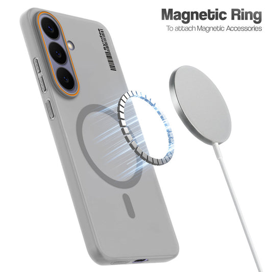 Colourful Frosted Matte Wireless Charging Support Back Cover Case for Samsung S26 FE 5G With Raised Camera Protection