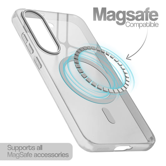 Anti-Yellow Scratch Resistant Case Support Wireless Charging Back Cover For Samsung S26 FE 5G
