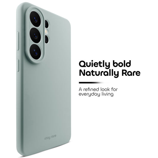 Stay Rare Smooth Silicone Case for Samsung S26 Ultra 5G with Anti-Slip Grip & Camera Protection