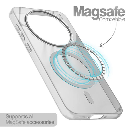 Anti-Yellow Colored Camera Line Case Support Wireless Charging Back Cover For Vivo X200T 5G