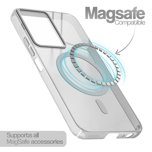 Anti-Yellow Scratch Resistant Case Support Magnetic Accessories Back Cover For Vivo Y17s