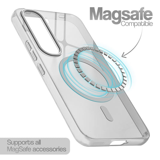 Anti-Yellow Scratch Resistant Case Support Magnetic Accessories Back Cover For Vivo Y400 5G