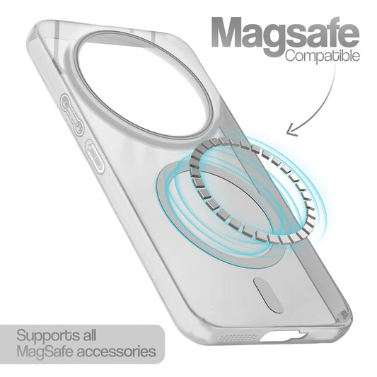 Anti-Yellow Scratch Resistant Case Support Wireless Charging Back Cover For Xiaomi 17 Ultra 5G