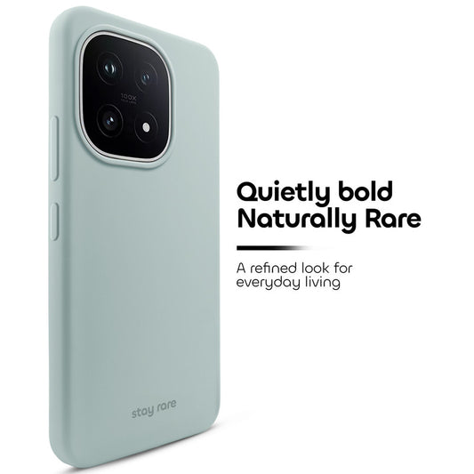 Stay Rare Smooth Silicone Case for iQOO 15 5G with Anti-Slip Grip & Camera Protection