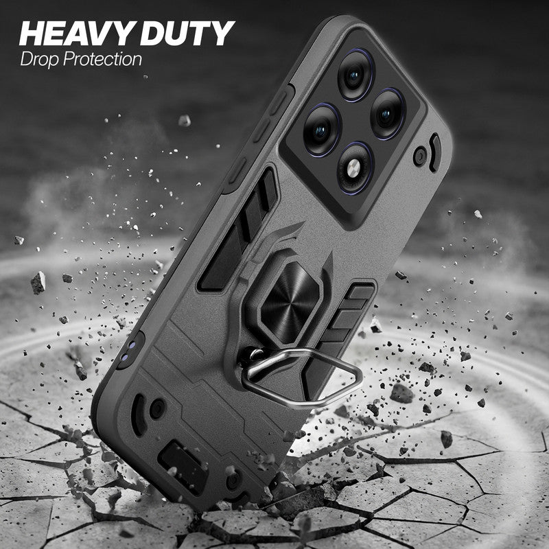 Motorola Moto Edge 70 Pro 5G protective case illustrating impact drop protection with an impact-resistant frame.