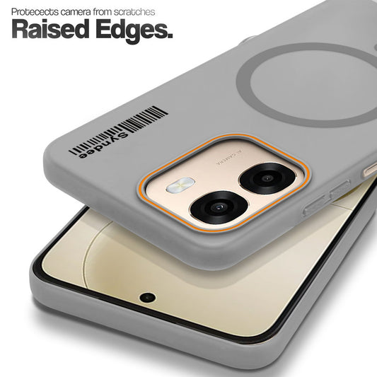 Colourful Frosted Matte With Raised Camera Protection Back Cover Case For Oppo A6s 5G