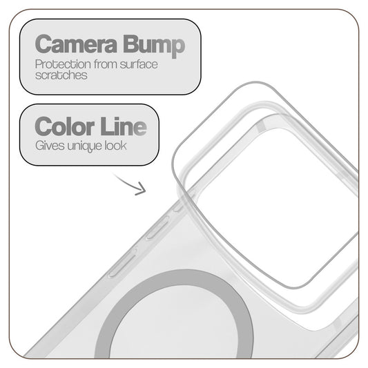 Anti-Yellow Scratch Resistant Case Support Magnetic Accessories Back Cover For Oppo F33 Pro 5G