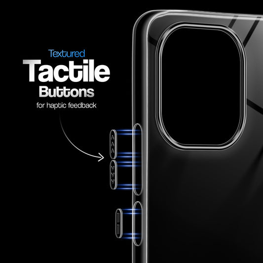 Crystal Clear Anti-Yellow Transparent Back Cover Case With Camera Ring Protection for Oppo Find X9 5G