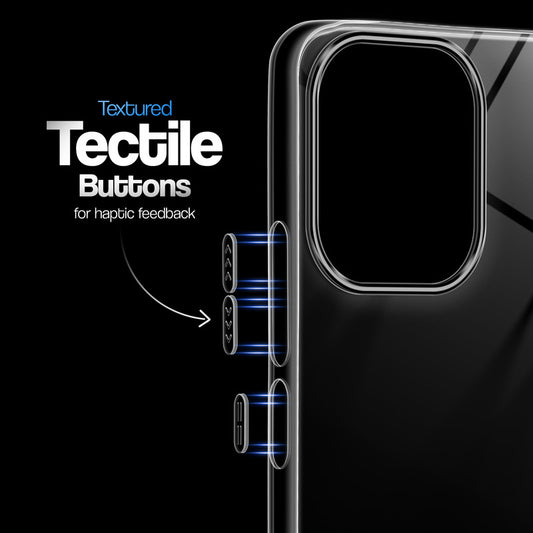 Crystal Clear Anti-Yellow Transparent Back Cover Case With Camera Ring Protection for Oppo Reno 15 5G