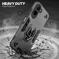 Poco C85x 5G protective case illustrating impact drop protection with an impact-resistant frame.