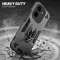 Poco X8 Power 5G protective case illustrating impact drop protection with an impact-resistant frame.