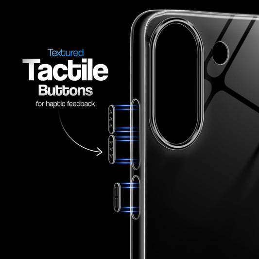 Crystal Clear Anti-Yellow Transparent Back Cover Case With Camera Ring Protection for Poco X8 Pro 5G