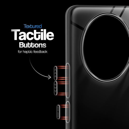 Crystal Clear Anti-Yellow Transparent Back Cover Case With Camera Ring Protection for Realme 14 Pro Plus 5G