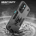 Realme Narzo 90x 5G protective case illustrating impact drop protection with an impact-resistant frame.