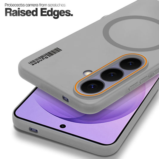 Colourful Frosted Matte Wireless Charging Support Back Cover Case for Samsung S26 FE 5G With Raised Camera Protection