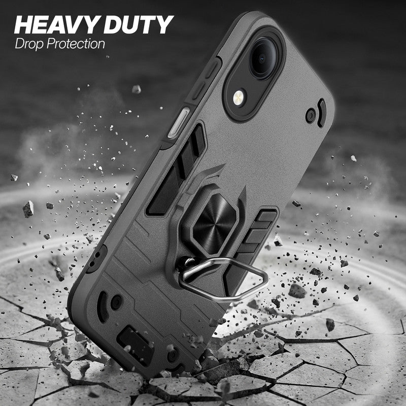 Vivo T5e 5G protective case illustrating impact drop protection with an impact-resistant frame.