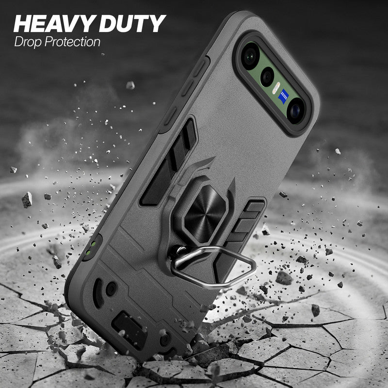 Vivo X300 FE 5G protective case illustrating impact drop protection with an impact-resistant frame.