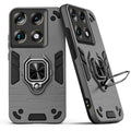 Back view of otorola Signature case highlighting the built-in rotating metal ring holder