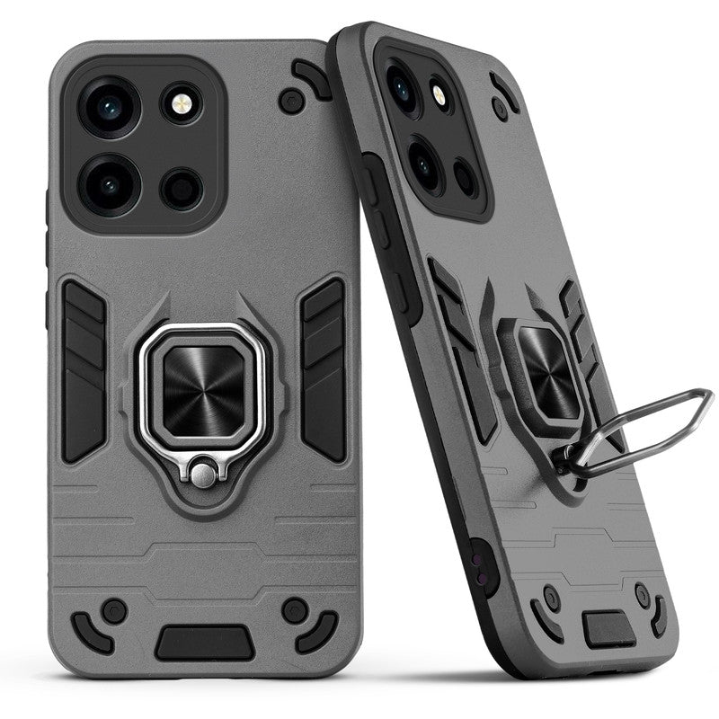 Back view of OnePlus Nord 6 5G case highlighting the built-in rotating metal ring holder
