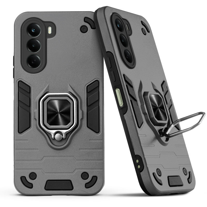 Back view of OnePlus Nord CE 6 Lite 5G case highlighting the built-in rotating metal ring holder