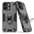 Back view of Oppo A6 Pro 5G case highlighting the built-in rotating metal ring holder