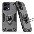 Back view of Oppo F31 5G case highlighting the built-in rotating metal ring holder