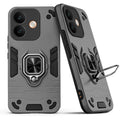 Back view of POCO X8 5G case highlighting the built-in rotating metal ring holder