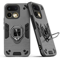 Back view of Realme 16 Pro 5G case highlighting the built-in rotating metal ring holder