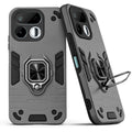 Back view of Realme 16T 5G case highlighting the built-in rotating metal ring holder