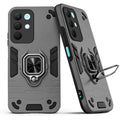 Back view of Realme Narzo 90x 5G case highlighting the built-in rotating metal ring holder