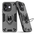 Back view of Redmi Note 17 5G case highlighting the built-in rotating metal ring holder