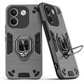 Back view of Redmi Note 17 Pro Max 5G case highlighting the built-in rotating metal ring holder
