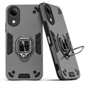 Back view of Vivo T5e 5G case highlighting the built-in rotating metal ring holder