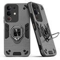 Back view of Vivo Y31 Pro 5G case highlighting the built-in rotating metal ring holder
