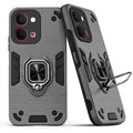 Back view of Vivo Y31T 5G case highlighting the built-in rotating metal ring holder
