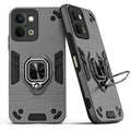 Back view of Vivo Y51 Pro 5G case highlighting the built-in rotating metal ring holder