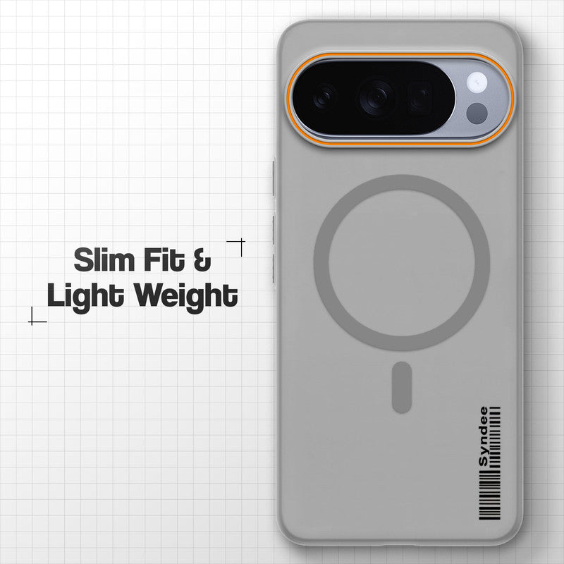 Colourful Frosted Matte Wireless Charging Support Back Cover Case for Google Pixel 10 Pro 5G With Raised Camera Protection