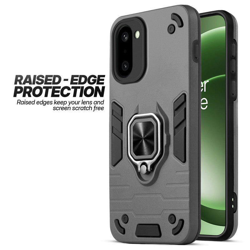 OnePlus 15R 5G case showing raised edge protection for camera and screen