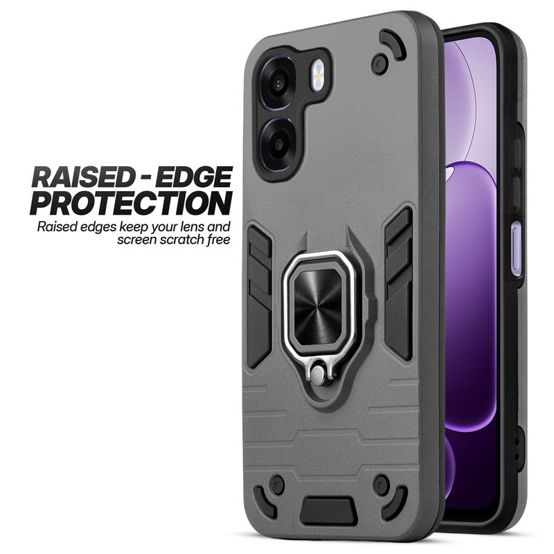 Oppo K14x 5G case showing raised edge protection for camera and screen