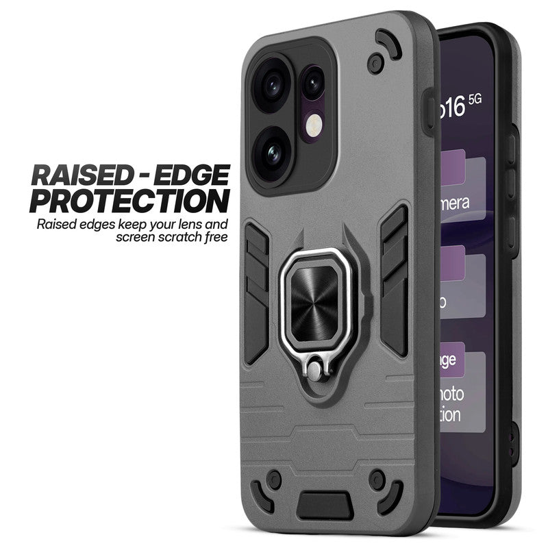 Oppo Reno 16 5G case showing raised edge protection for camera and screen