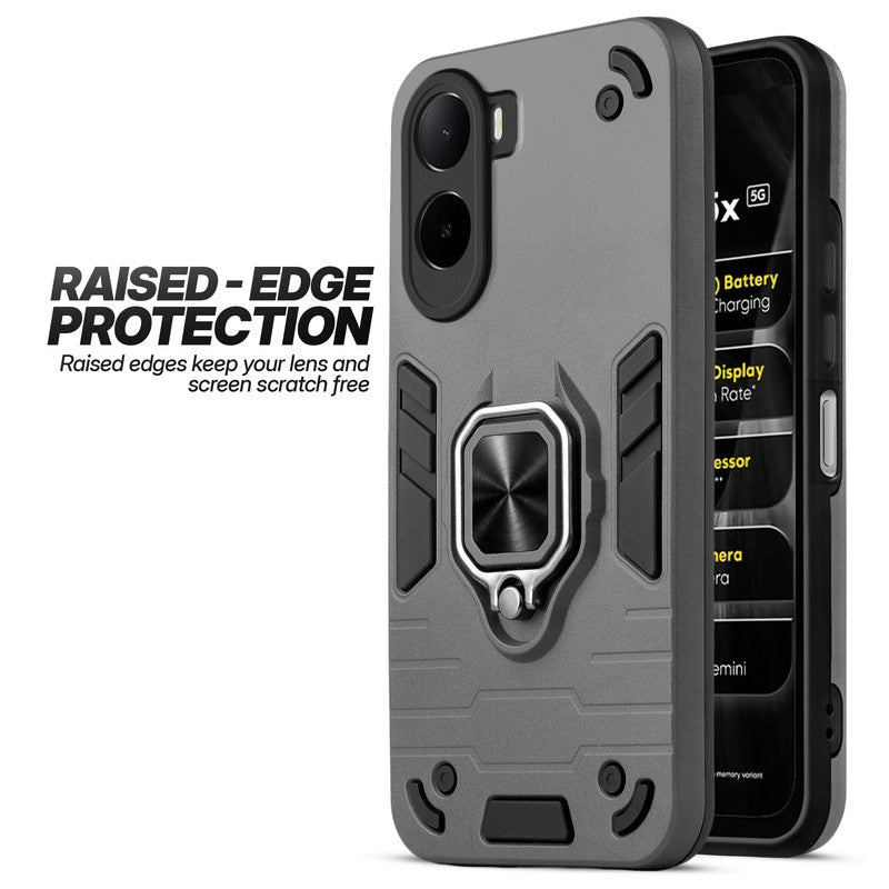 Poco C85x 5G case showing raised edge protection for camera and screen