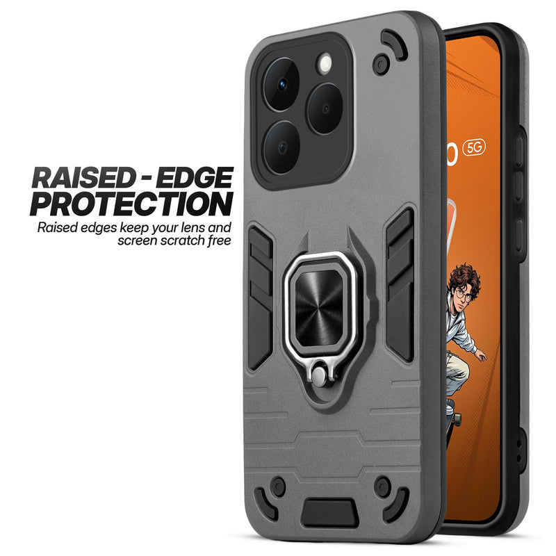Realme Narzo 90 5G case showing raised edge protection for camera and screen