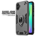 Samsung F07 case showing raised edge protection for camera and screen