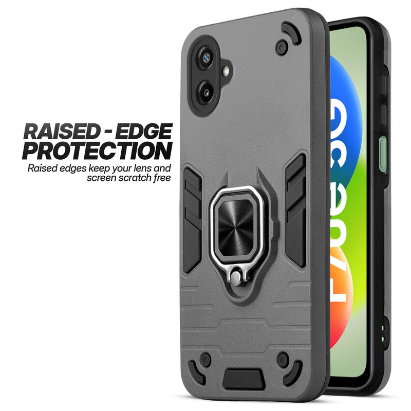 Samsung F70e 5G case showing raised edge protection for camera and screen