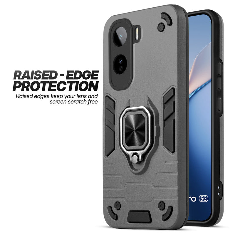 Vivo T5 Pro 5G case showing raised edge protection for camera and screen