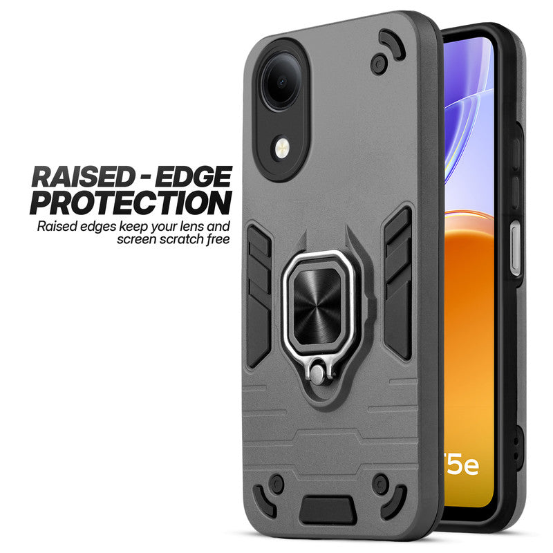 Vivo T5e 5G case showing raised edge protection for camera and screen