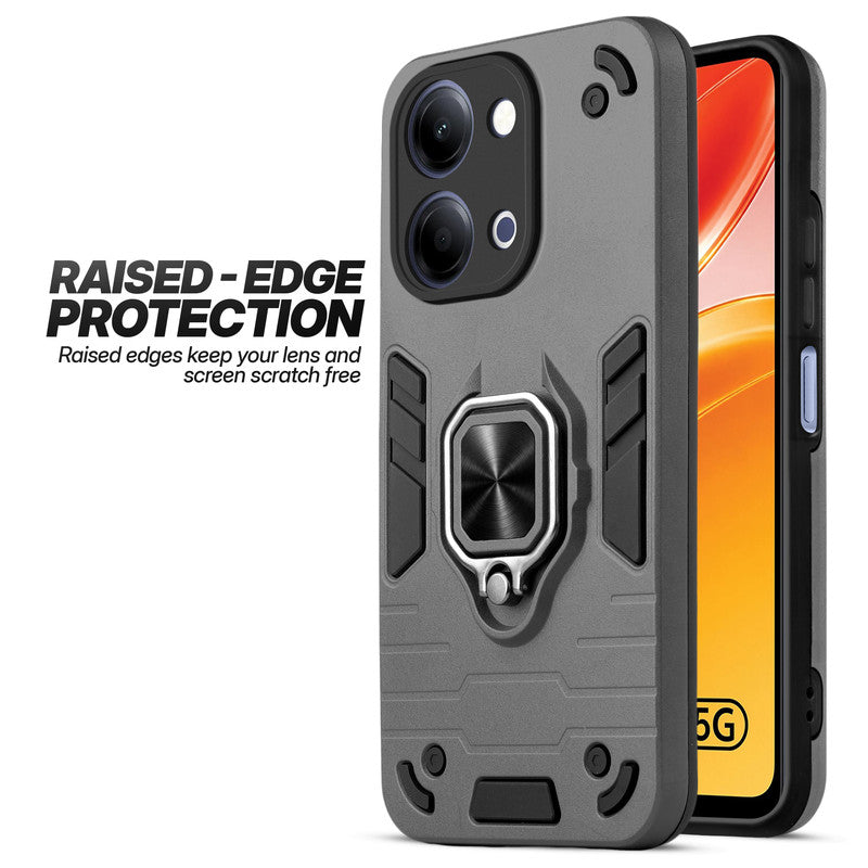 Vivo Y21 5G case showing raised edge protection for camera and screen