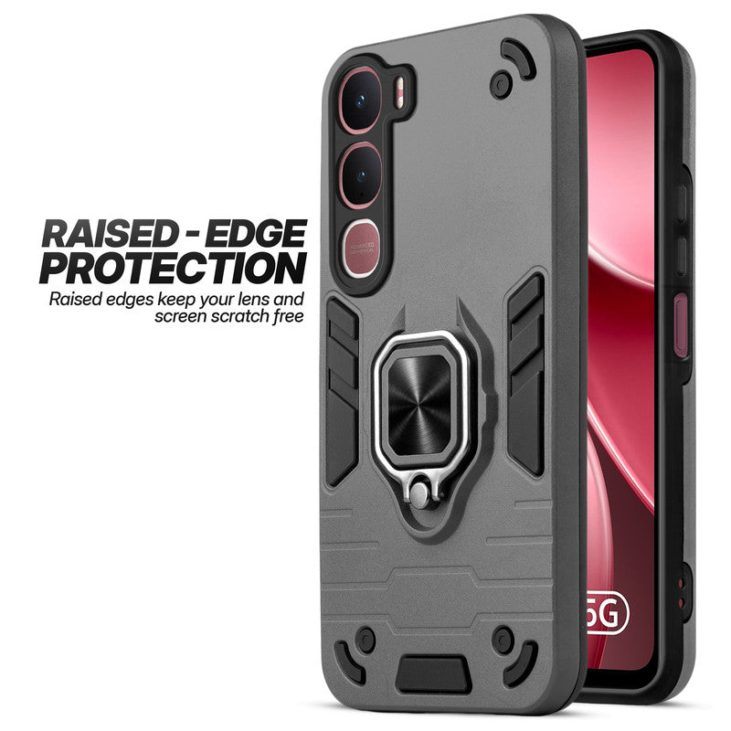 Vivo Y31 5G case showing raised edge protection for camera and screen