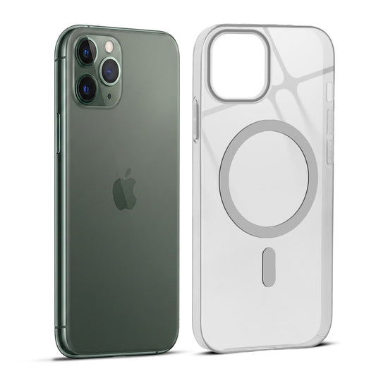 Anti-Yellow Colored Camera Line Case Support Wireless Charging Back Cover For Apple iPhone 11 Pro